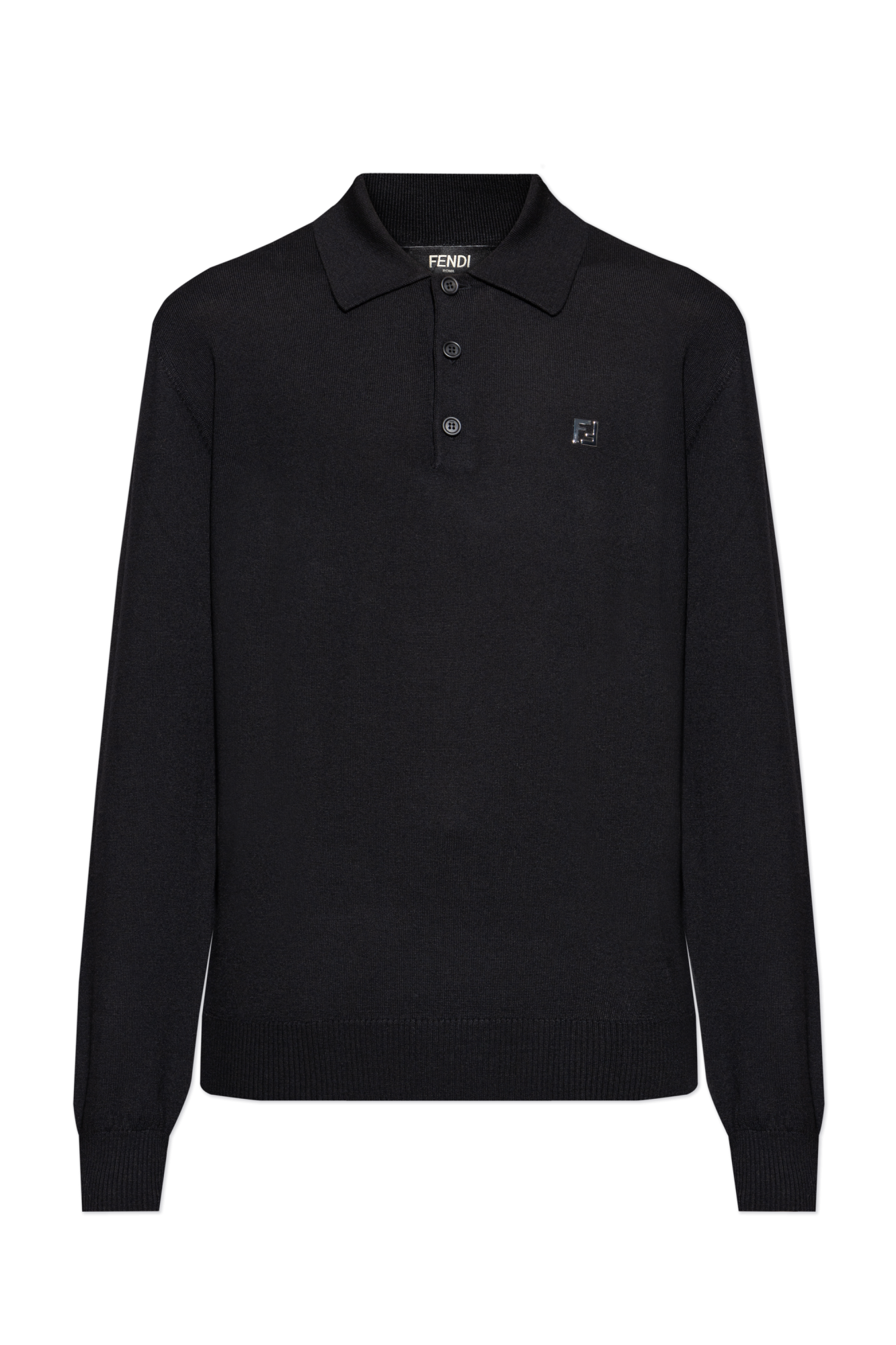 Fendi Wool long-sleeve polo | Men's | Vitkac